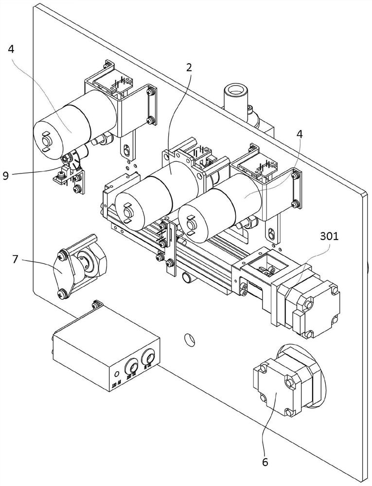 Particulate matter concentration detection device based on beta-ray method