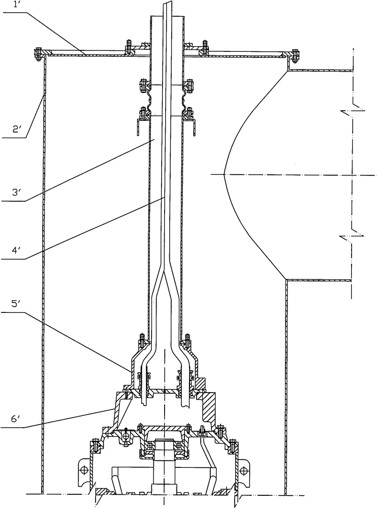 Cable dry-type line-outgoing device of electric diving pump