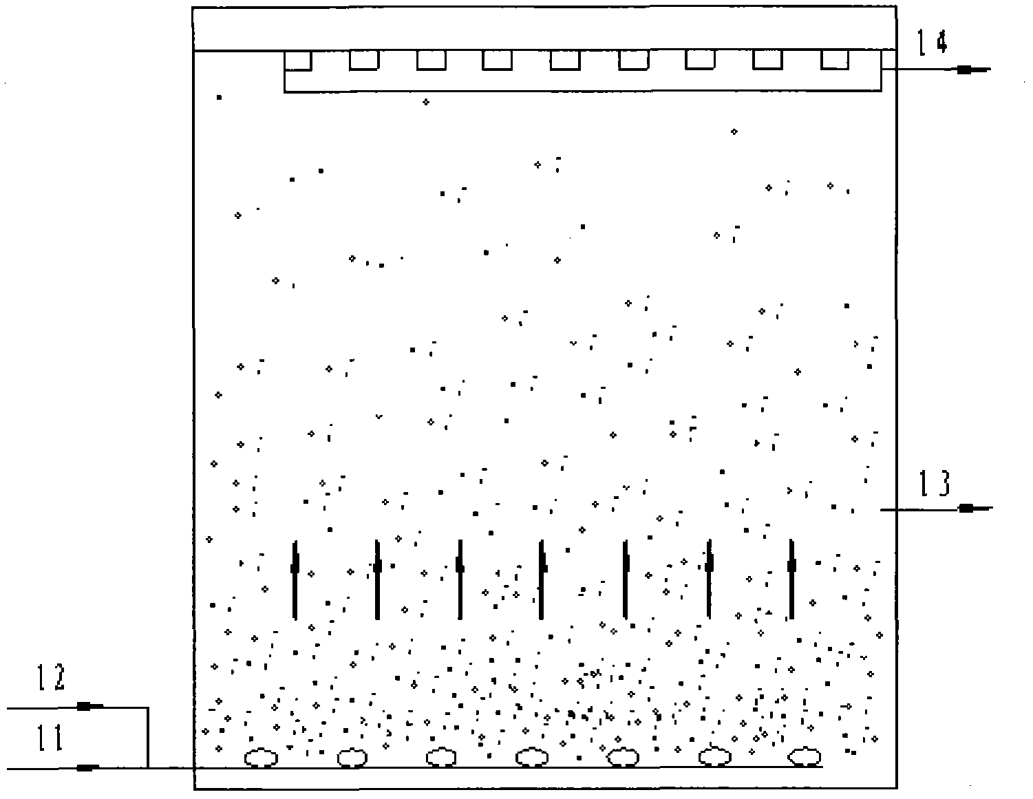 Hydrolysis denitrification denitrification system and method