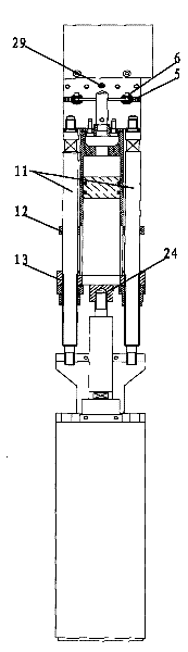 Glue injection device for insulating glass molecular sieve filling machine