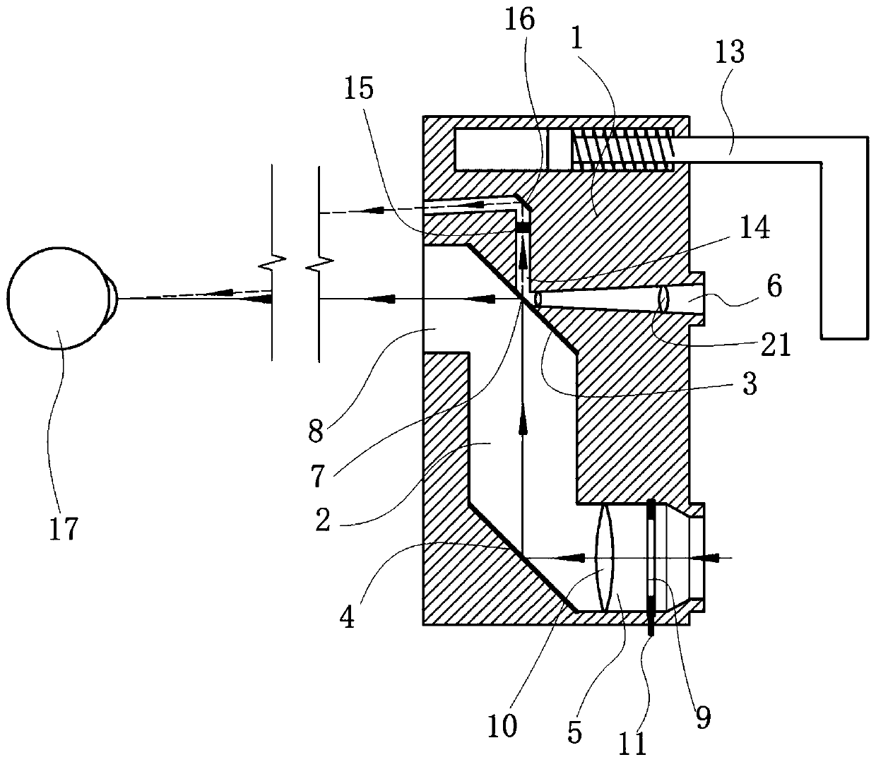 Retinoscope capable of being connected with mobile phone to check retinoscopic state