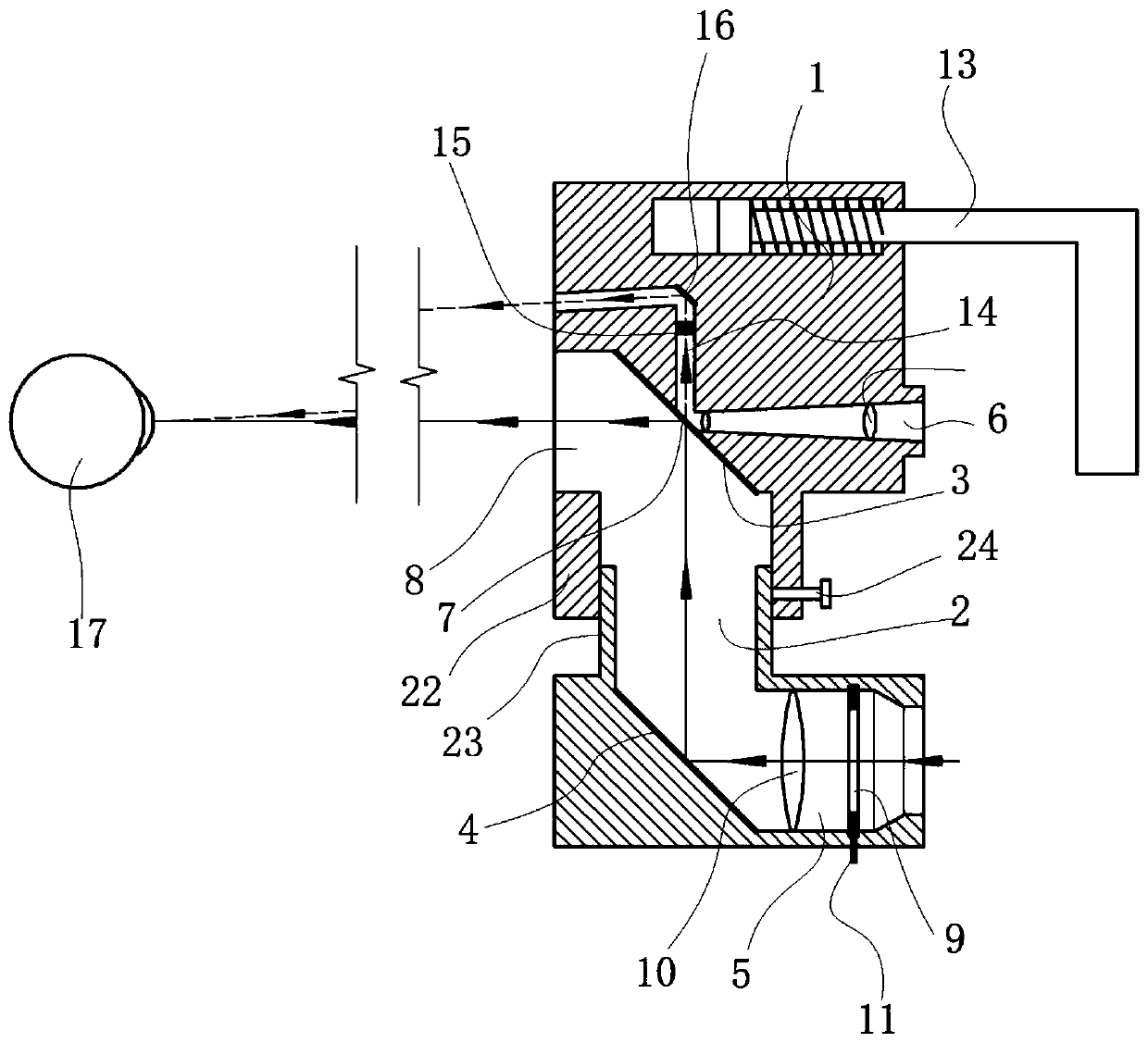 Retinoscope capable of being connected with mobile phone to check retinoscopic state