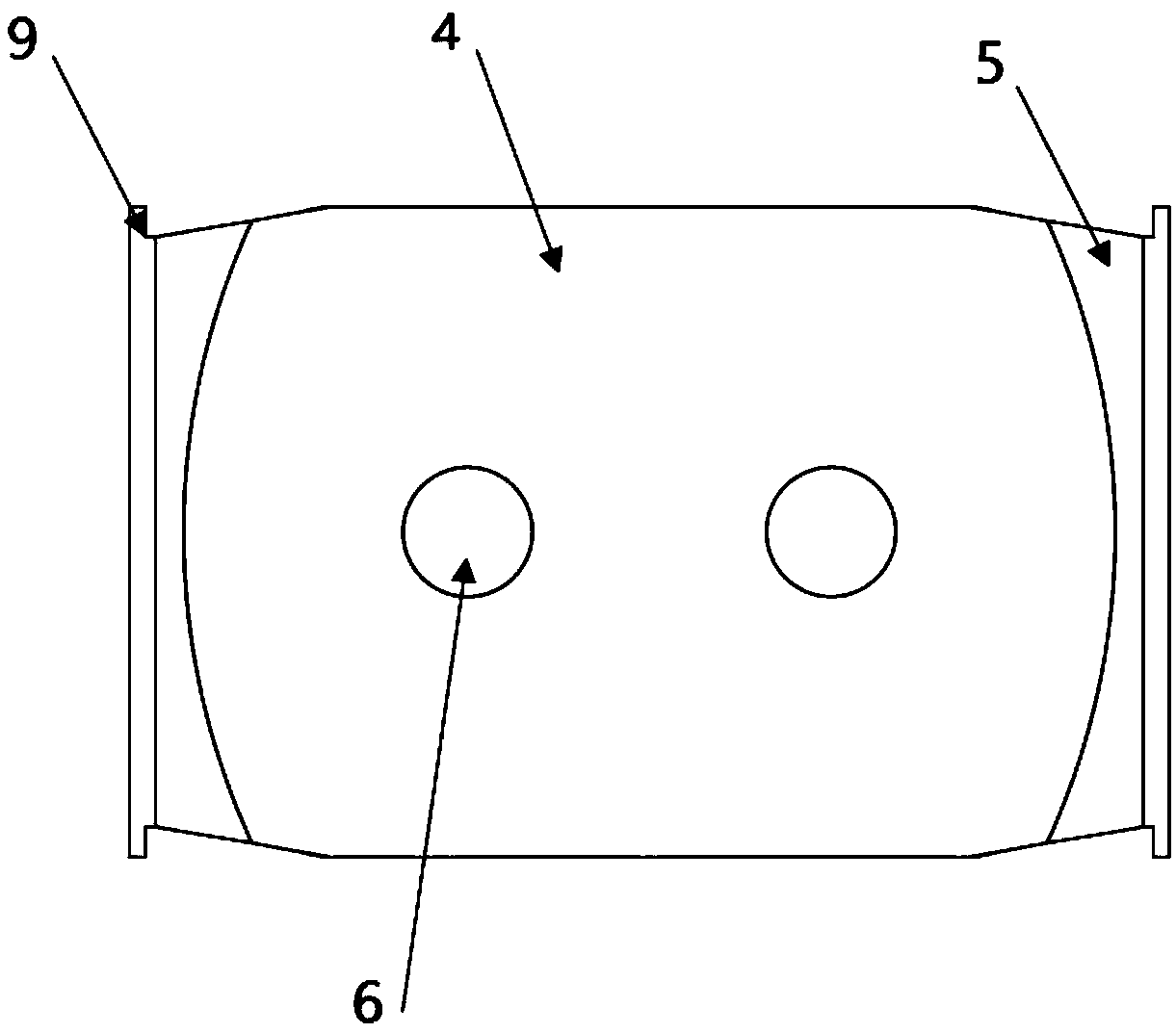 Elastic assembly of side bearing and manufacturing method of elastic assembly