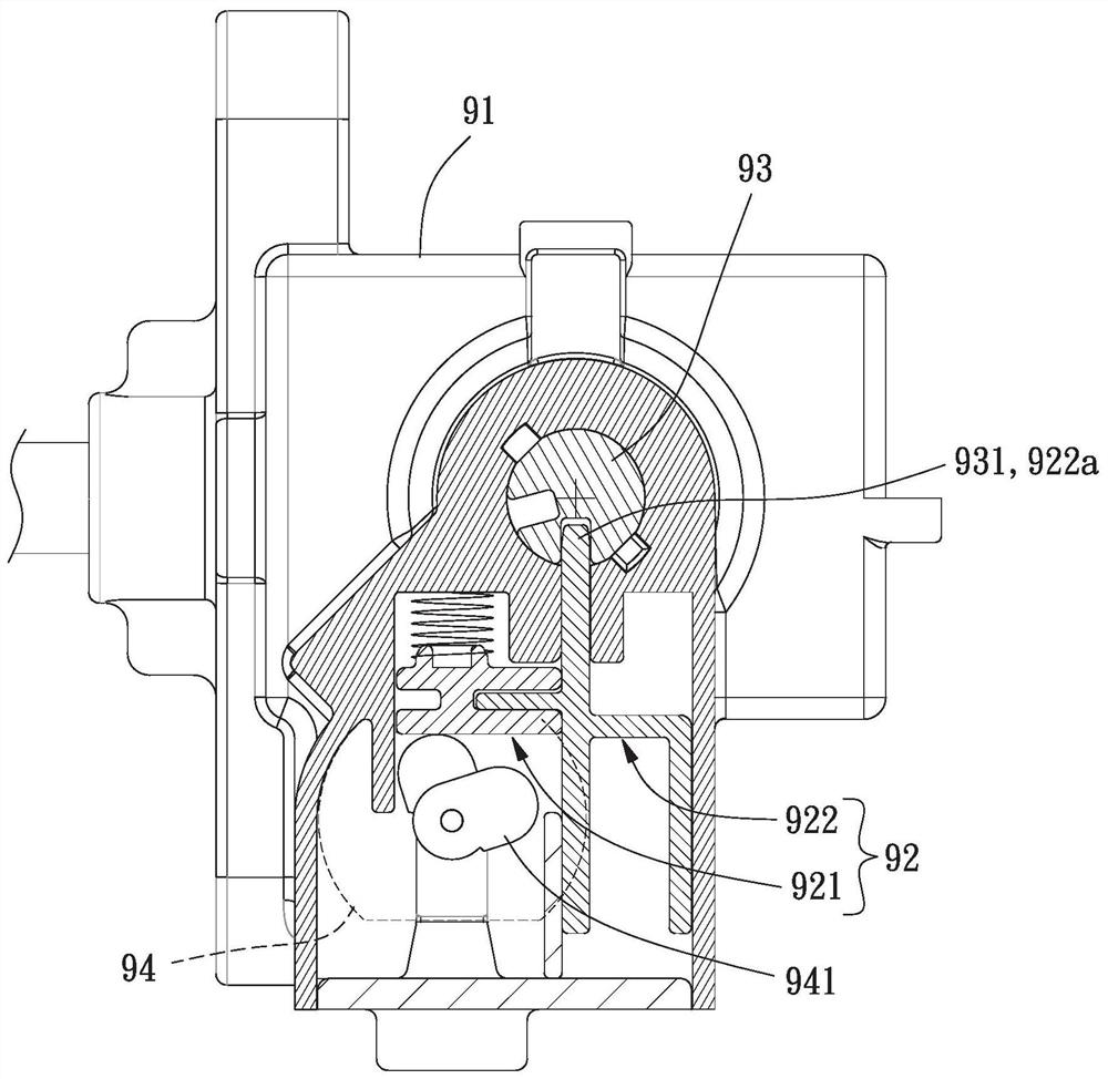 Induction lock locking mechanism