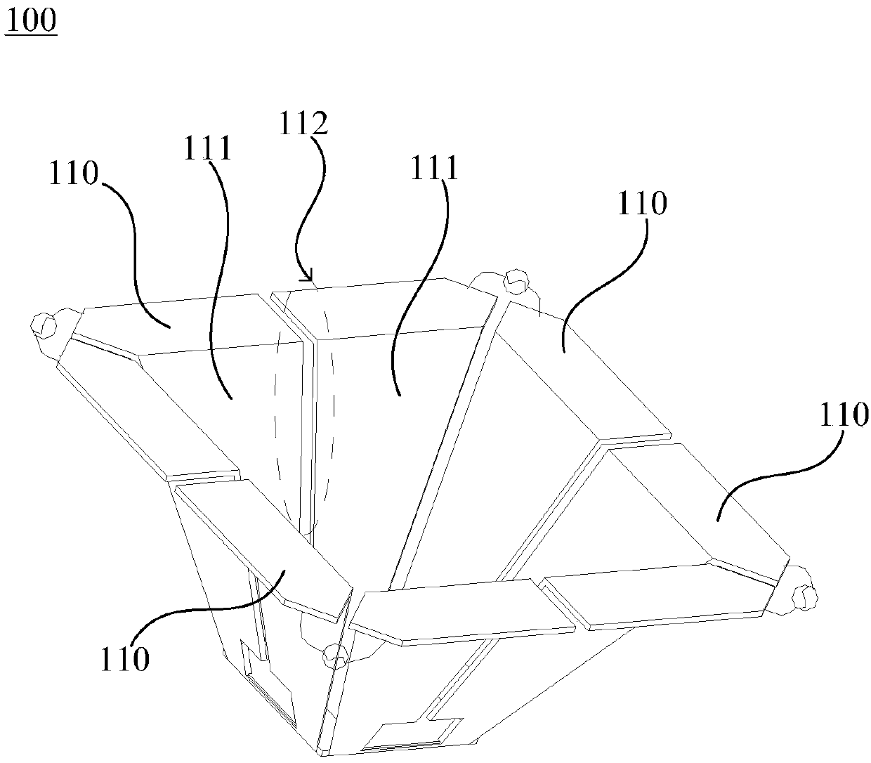 Multi-frequency antenna and low-frequency radiation unit for restraining common-mode resonance