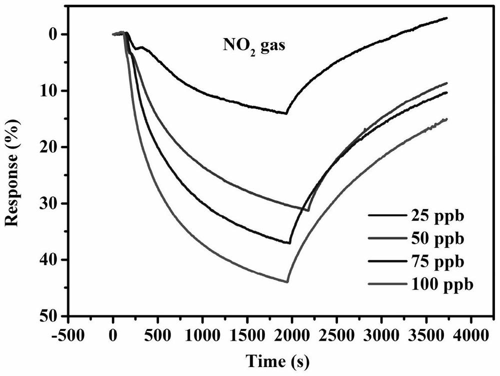 Composite gas sensitive material and its preparation method, gas sensor and its application