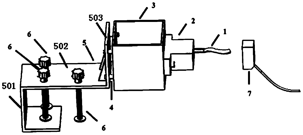 A kind of pneumatic vibration test device and method