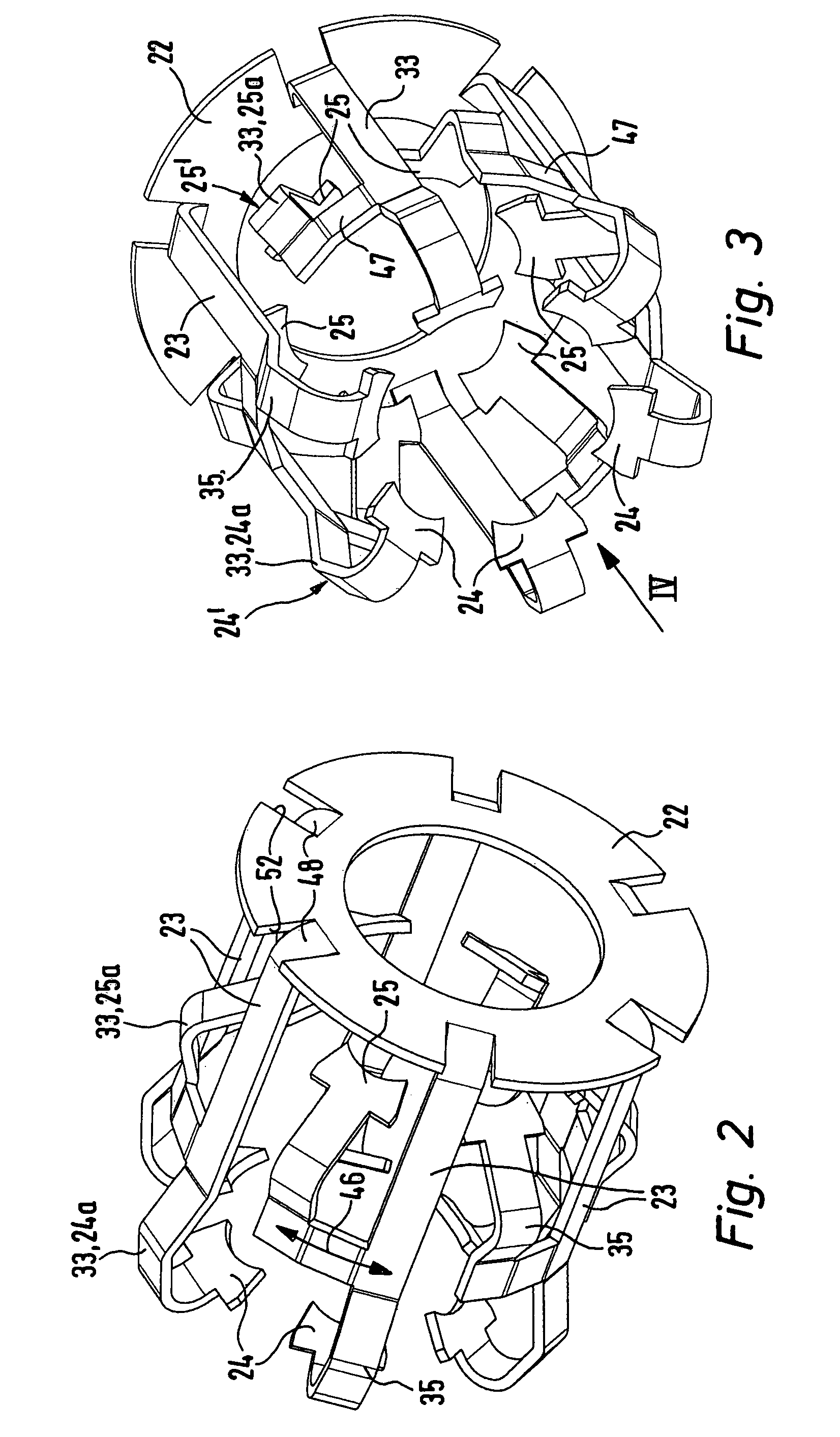 Coupling device for a fluid line