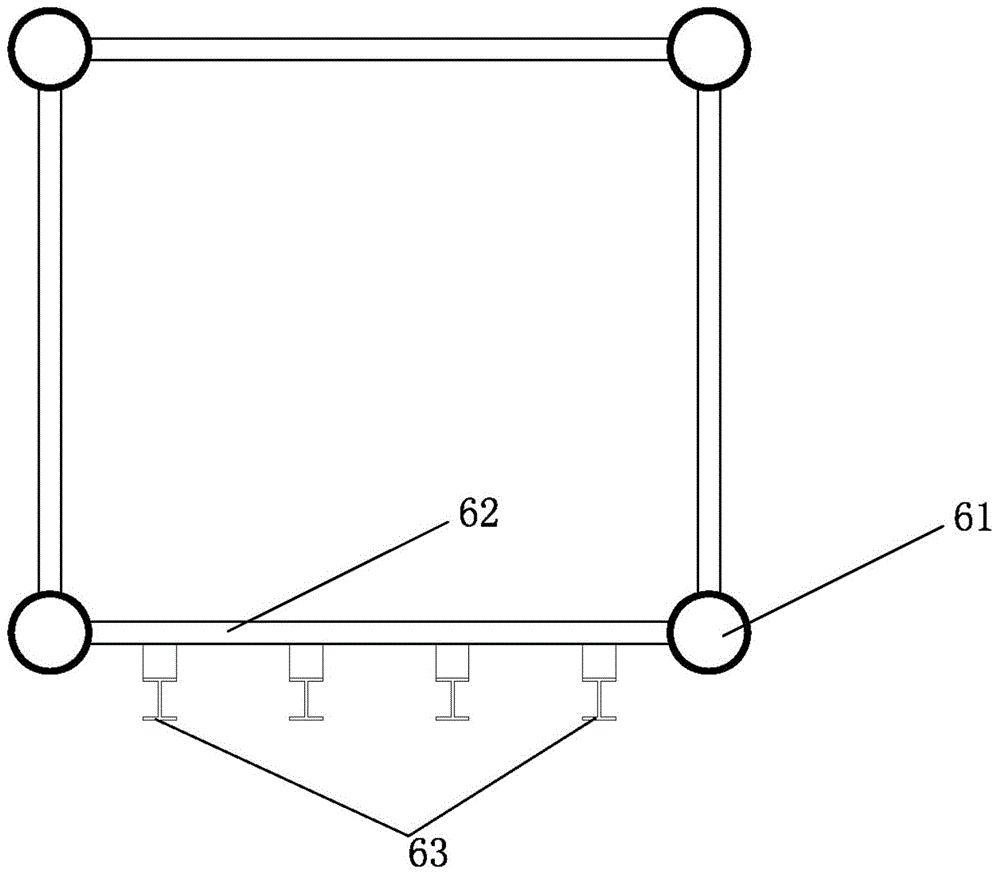 Parallel torch support tower