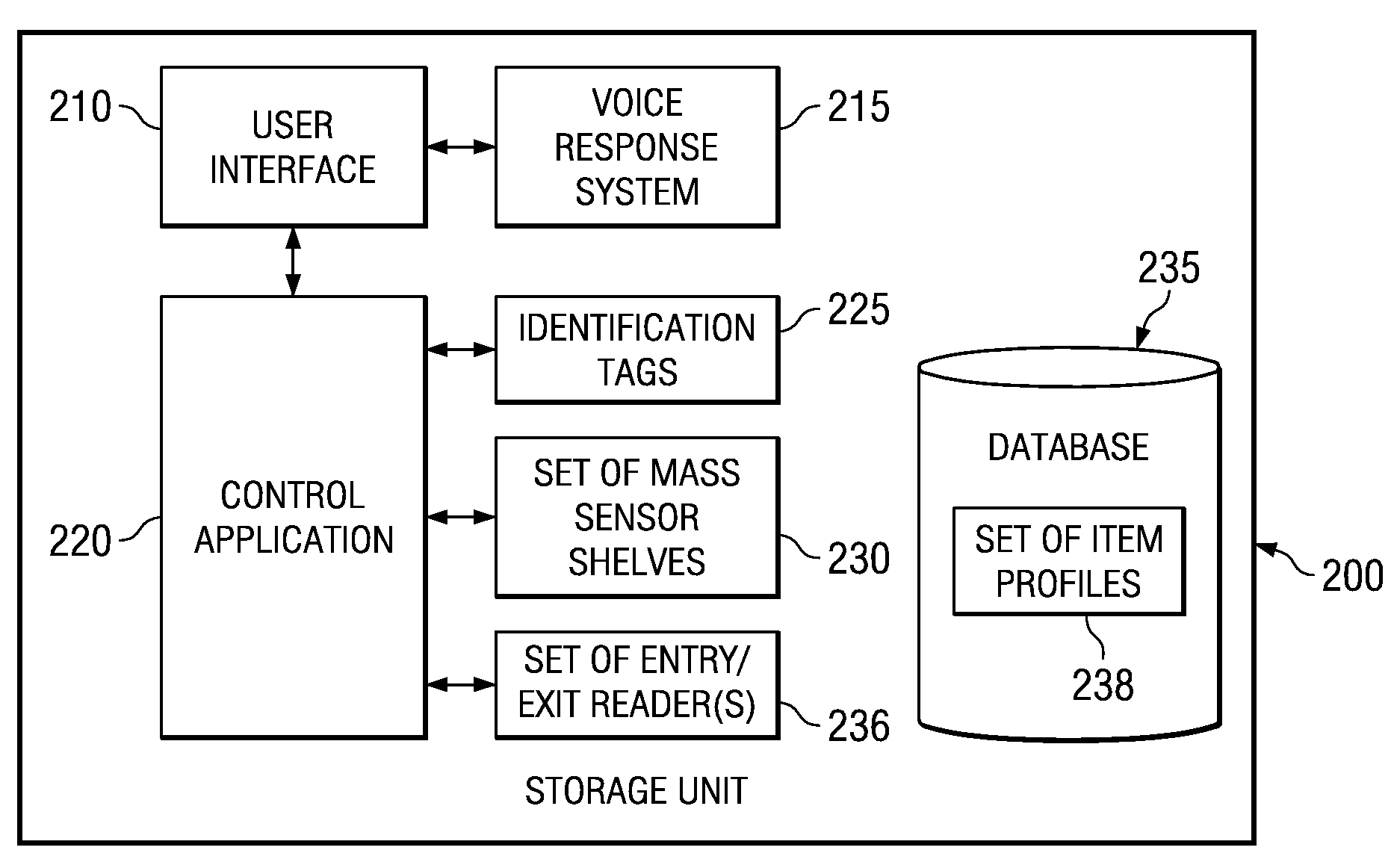 Item position indicator and optimized item retrieval for a sensor equipped storage unit