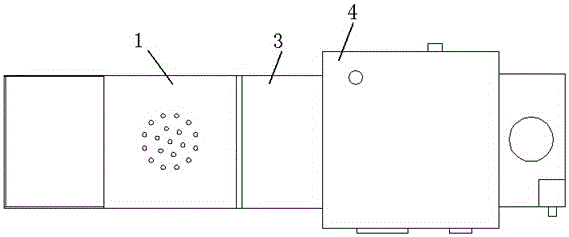 Household direct-fired heating equipment using straw briquette as fuel