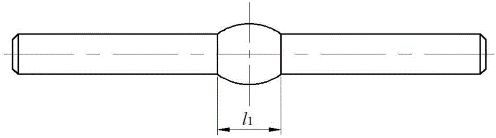 Method for detecting texture performance of thermal simulation experiment material