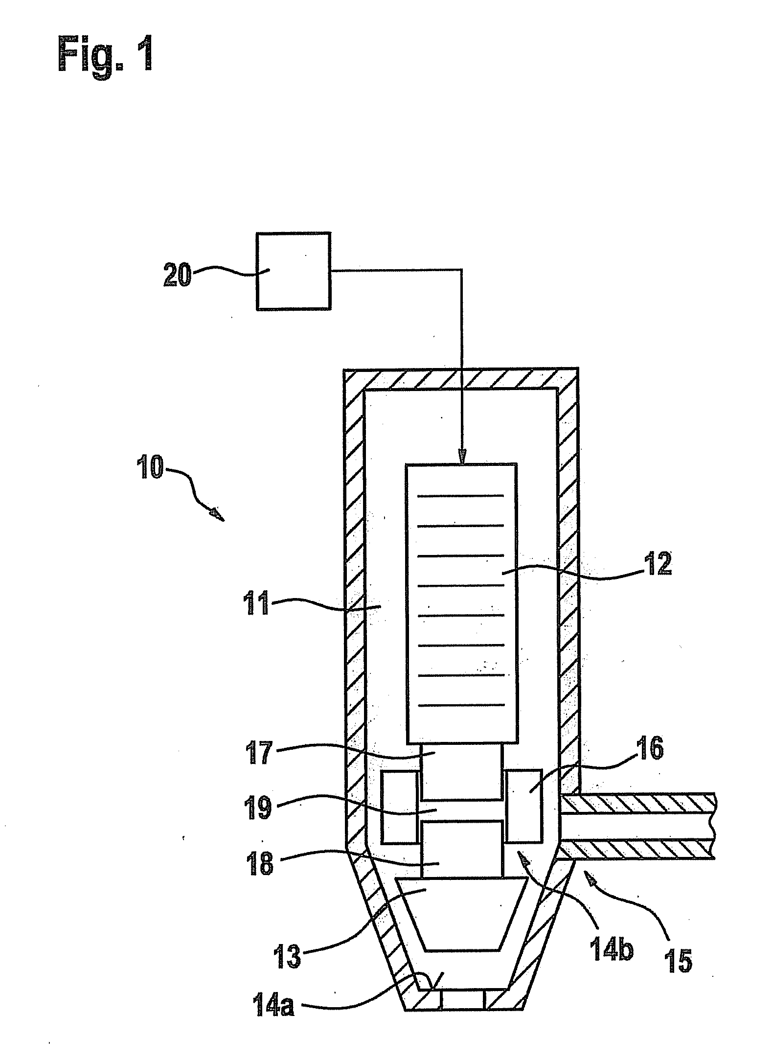 Method for operating an injector