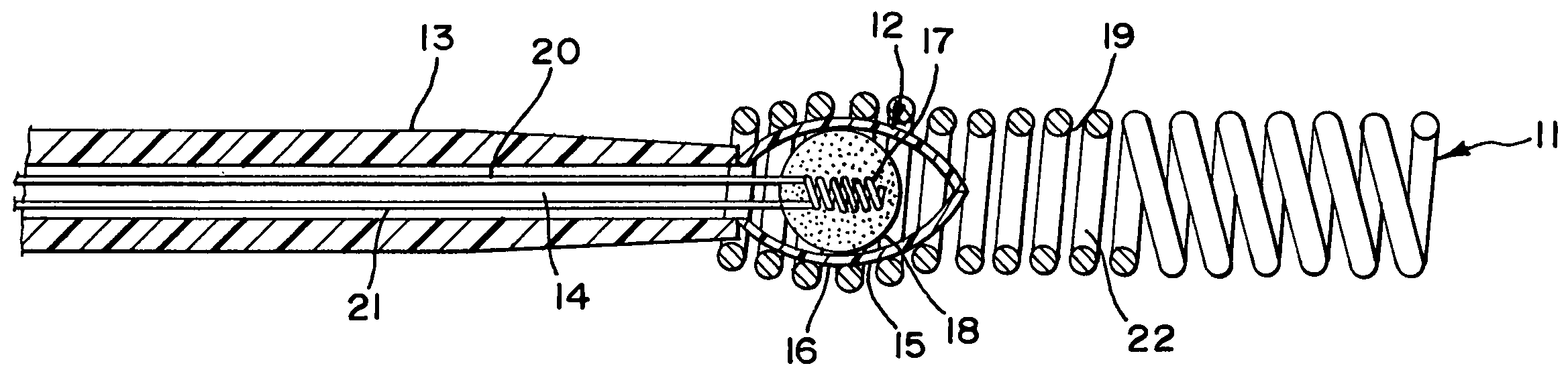 Heated mechanical detachment for delivery of therapeutic devices
