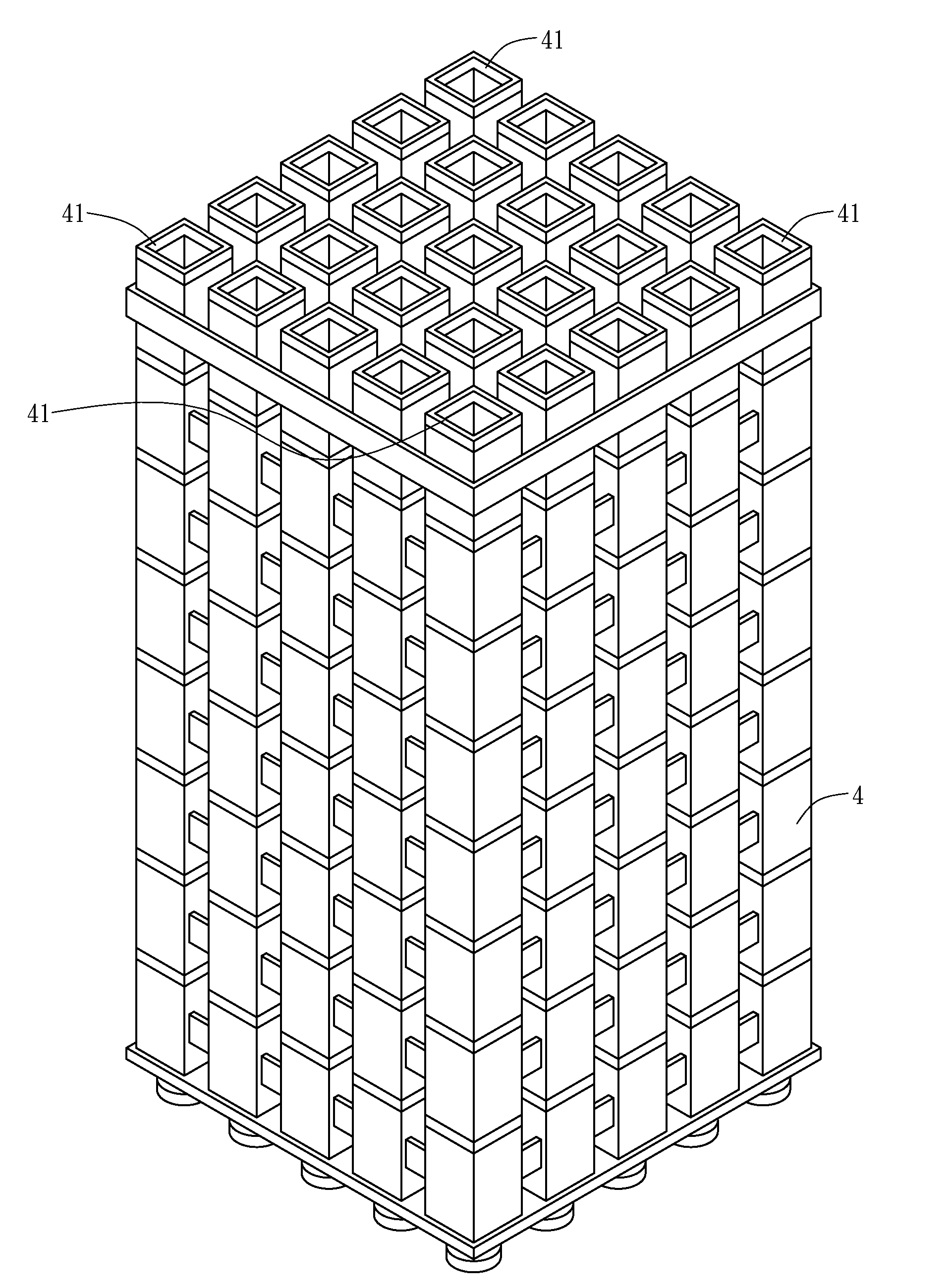 Nuclear fuel arrangement in fuel pools for nuclear power plant