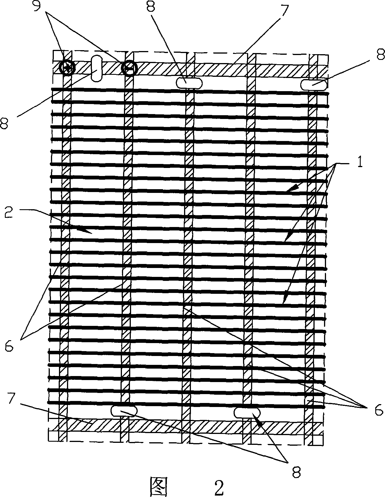 Radiation infrared electric heating cloth and its producing method and use