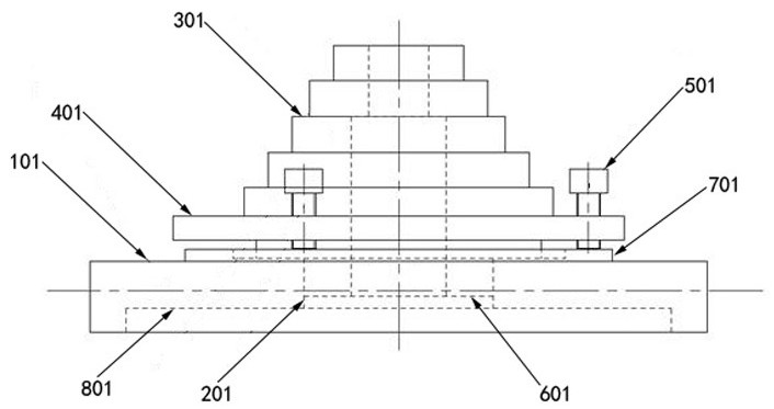 Bearing inner and outer ring and rolling body roundness detection tool