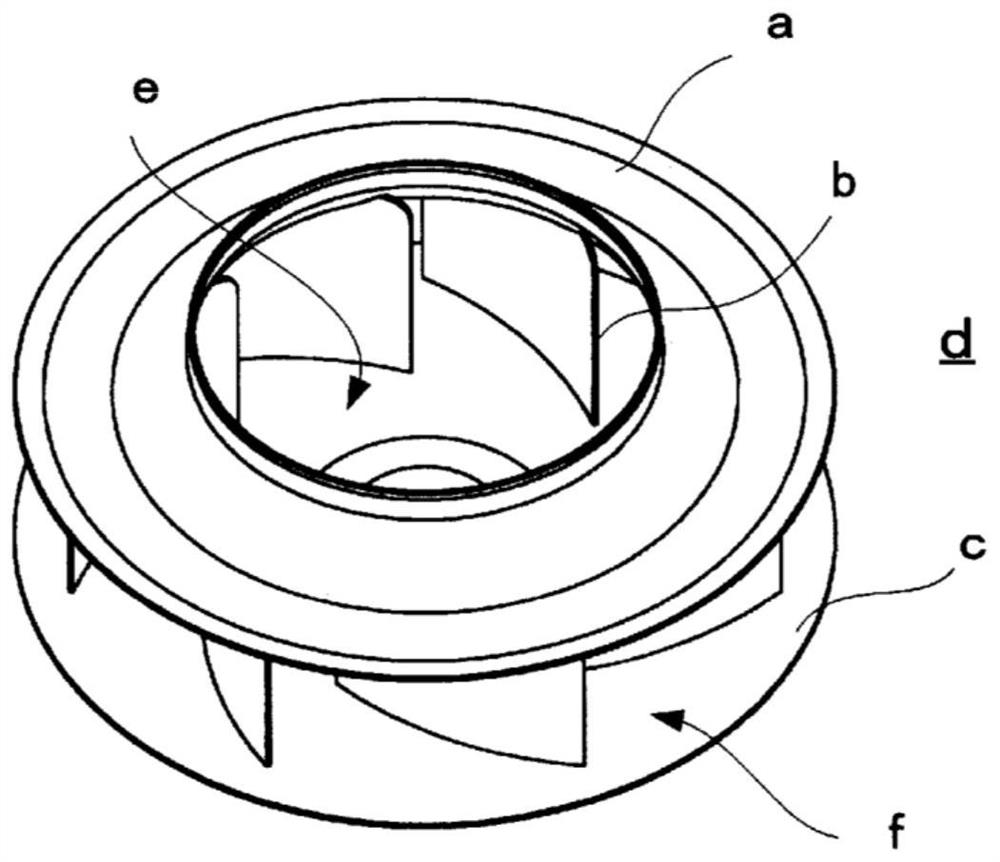 Blade structure of centrifugal blower