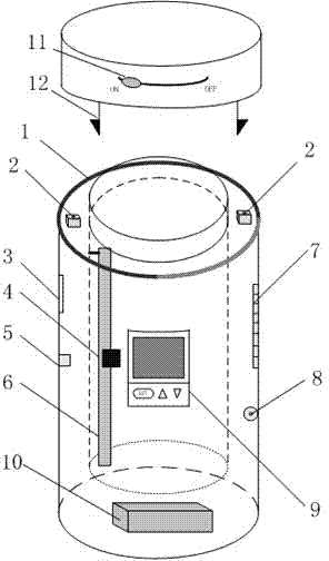 Safe intelligent health preserving water cup