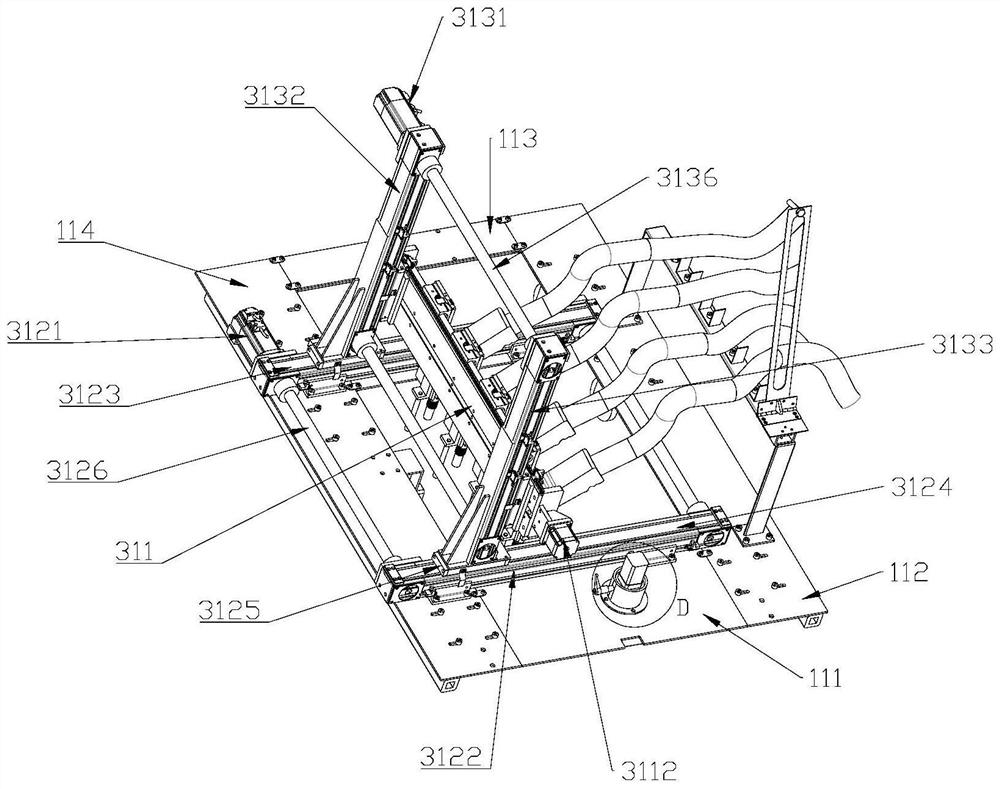 Efficient automatic welding device and welding system based on prefabricated cement board reinforcing steel bar welding