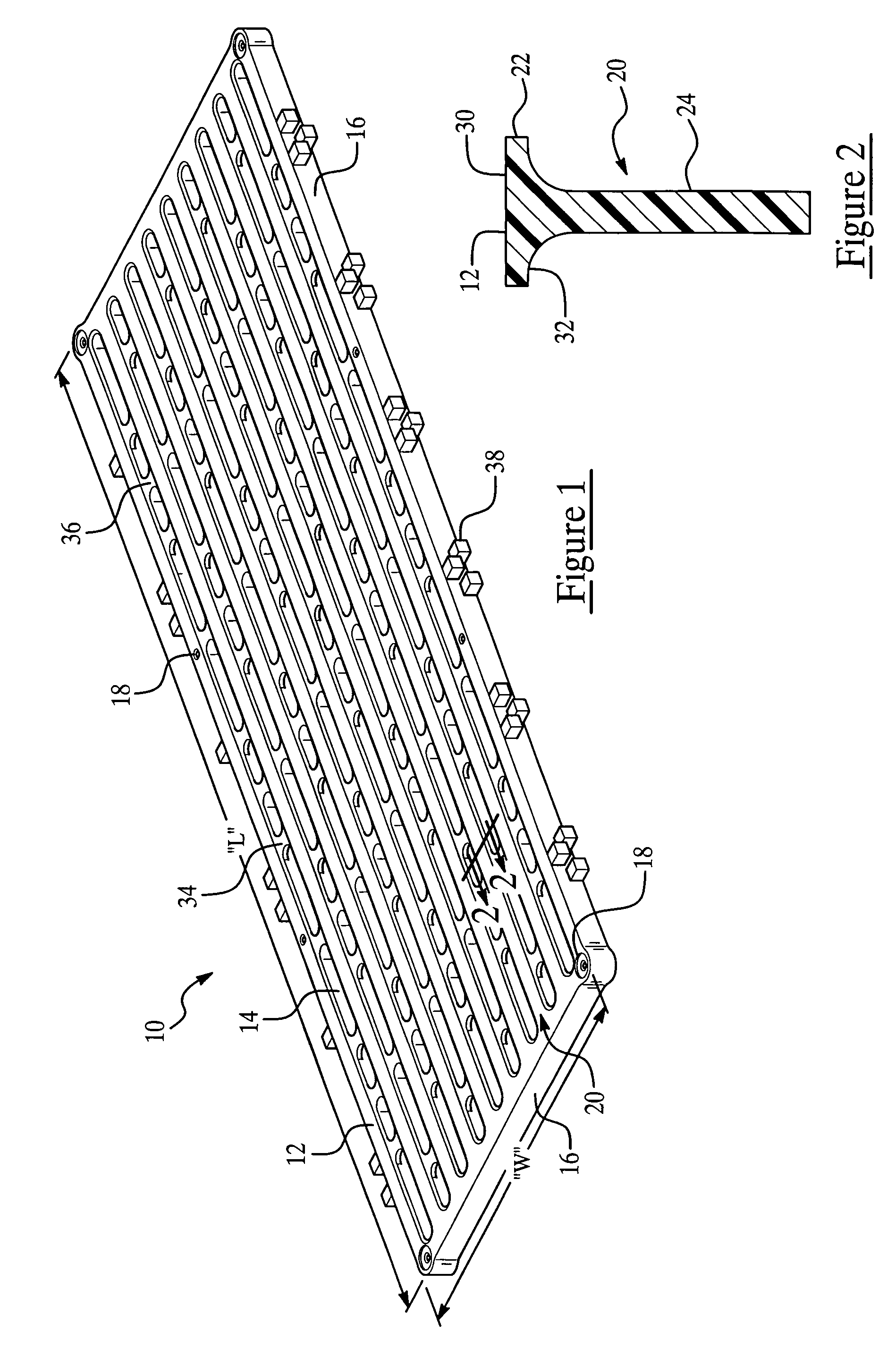 Molded panel