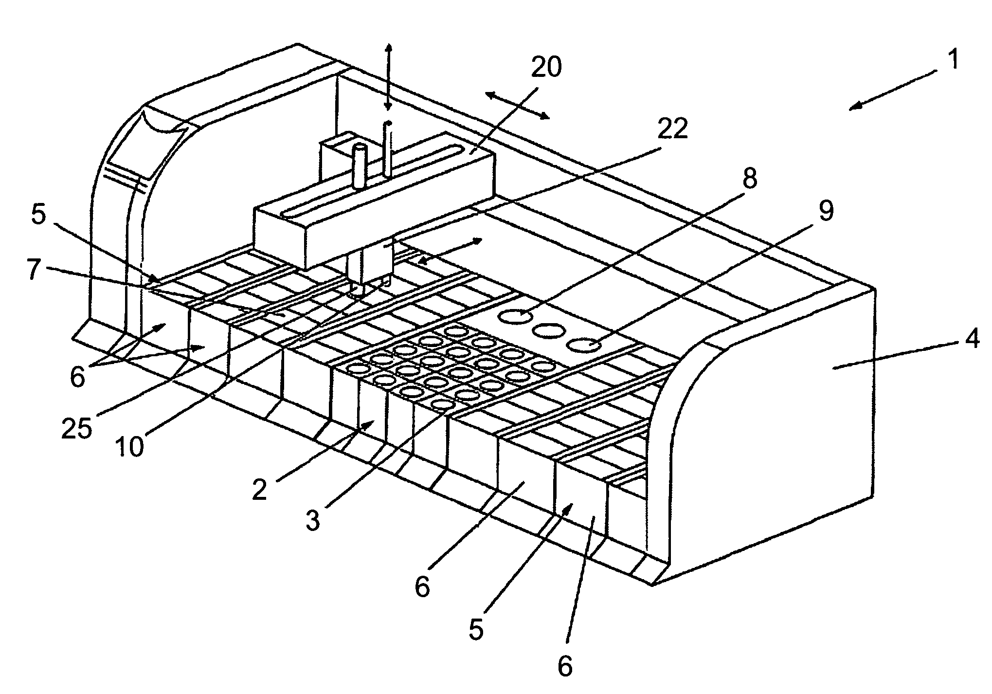 Method and apparatus for automated pre-treatment and processing of biological samples