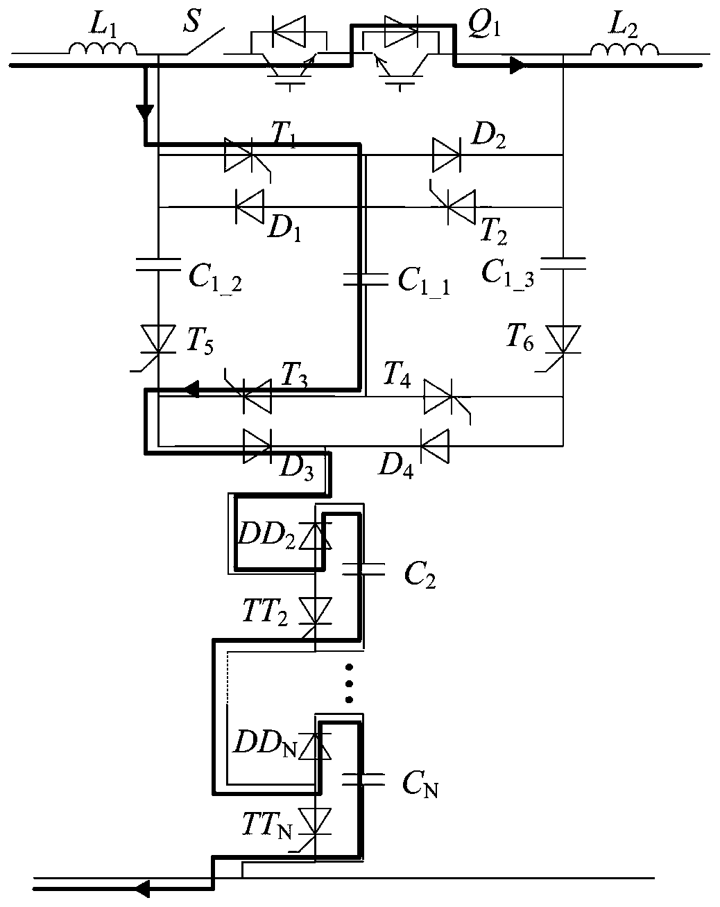 A capacitor-type hybrid DC circuit breaker for DC power grid and its control method