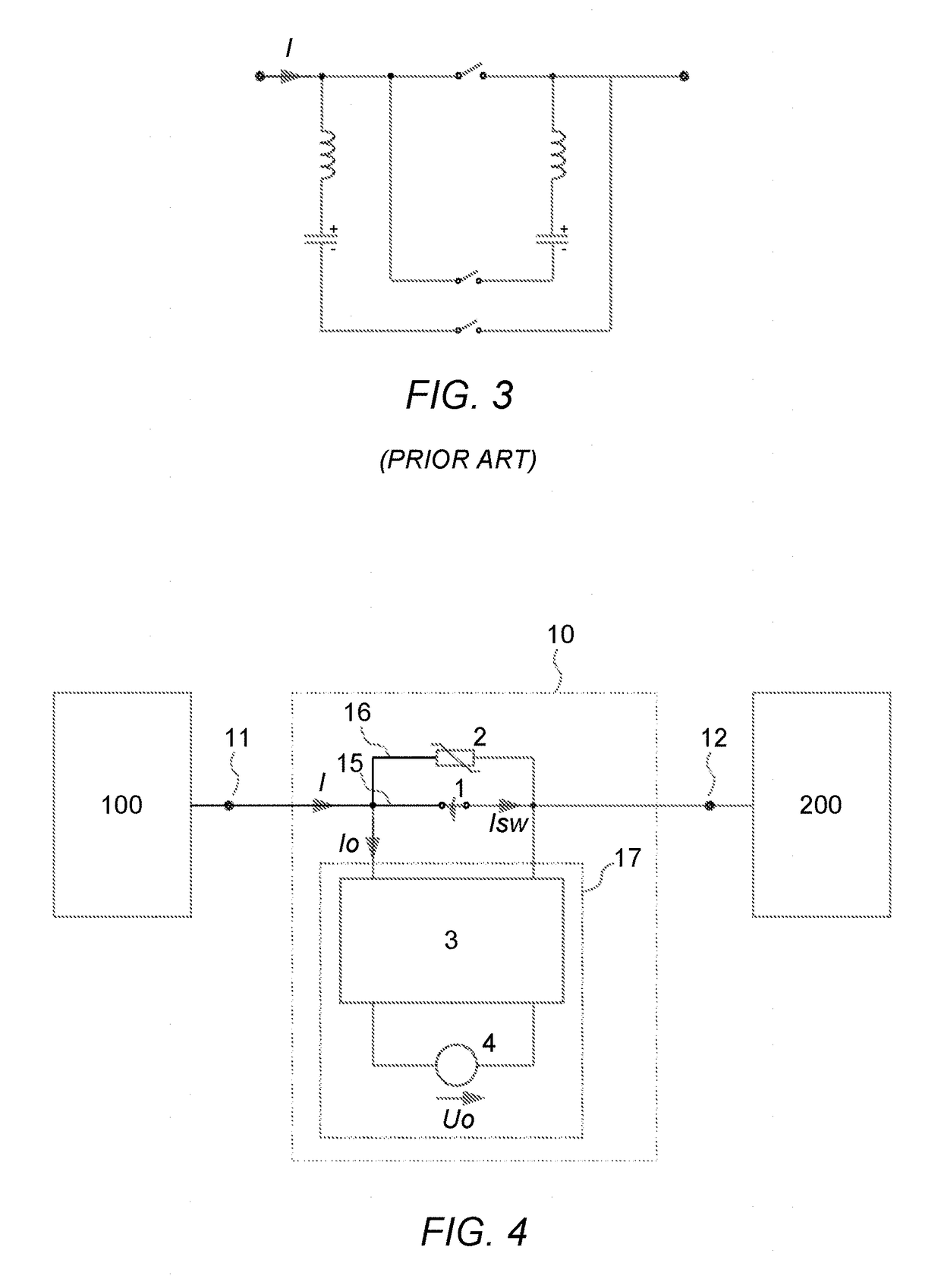 Arrangement, system, and method of interrupting current