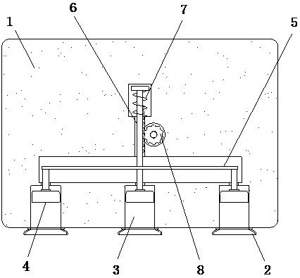 Anti-blinking head limiting device for ophthalmologic medical operation