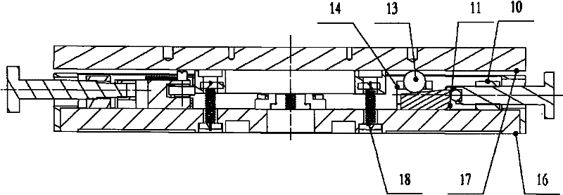 Aligning and leveling worktable for measuring cylindricity of slewing type workpiece