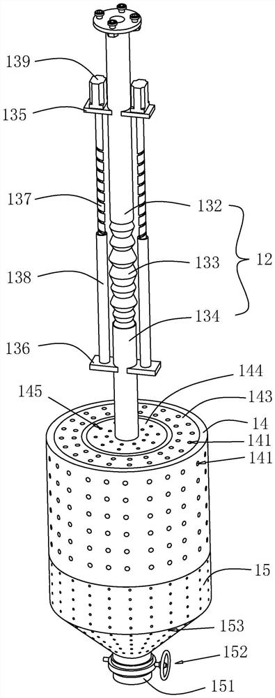 High water level soft foundation drainage construction device and method