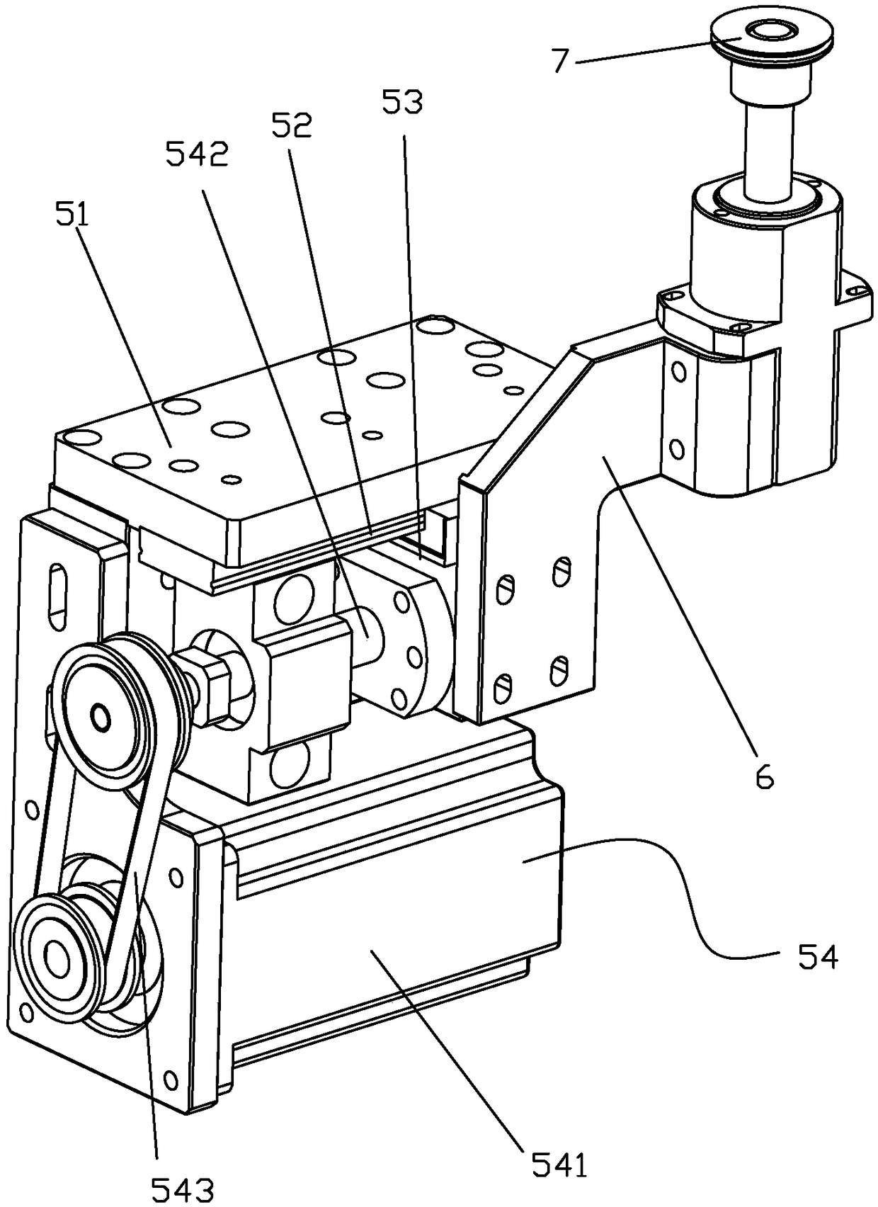 Automatic opening and closing device for wire storage ring for winding machine