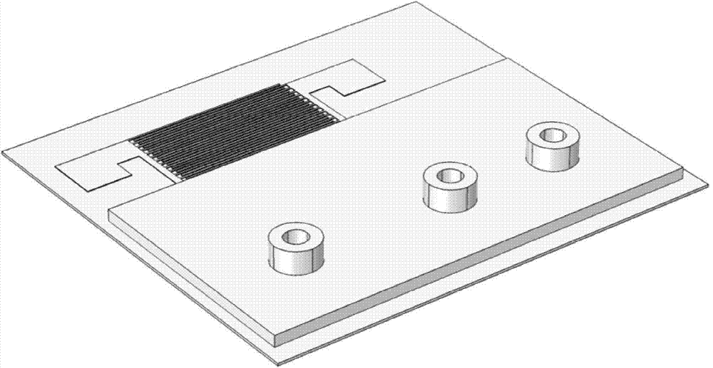 Acoustic surface wave based microfluidic plasma separating chip and method