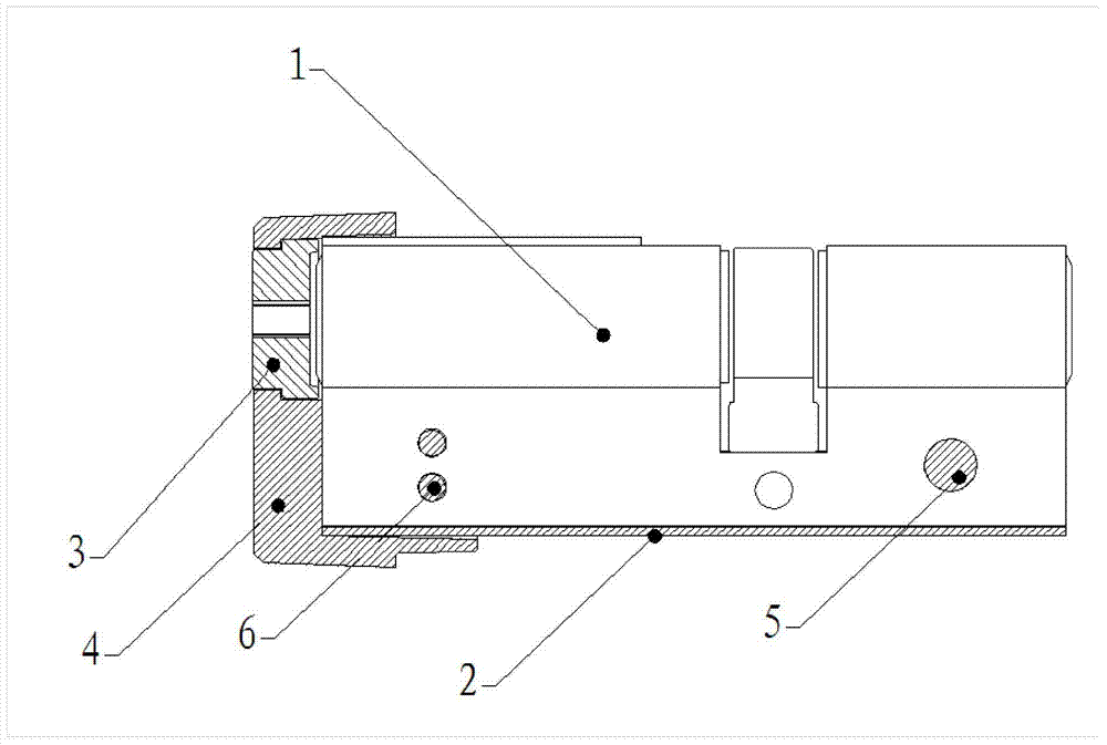 Cylinder anti-forced-opening protector