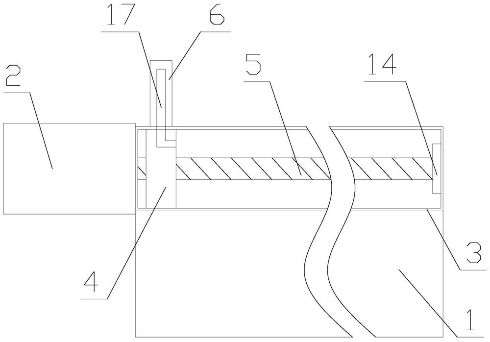 Cleaning device for base of drilling machine