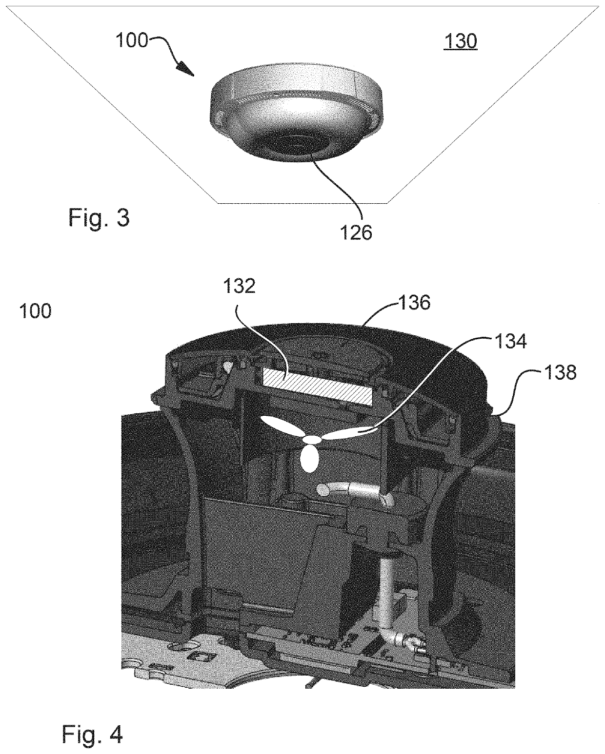 Camera assembly having a cooling arrangement