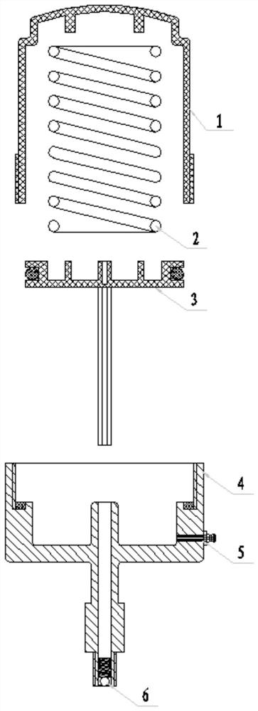 Automatic lubricating device of polisher shaft head bearing