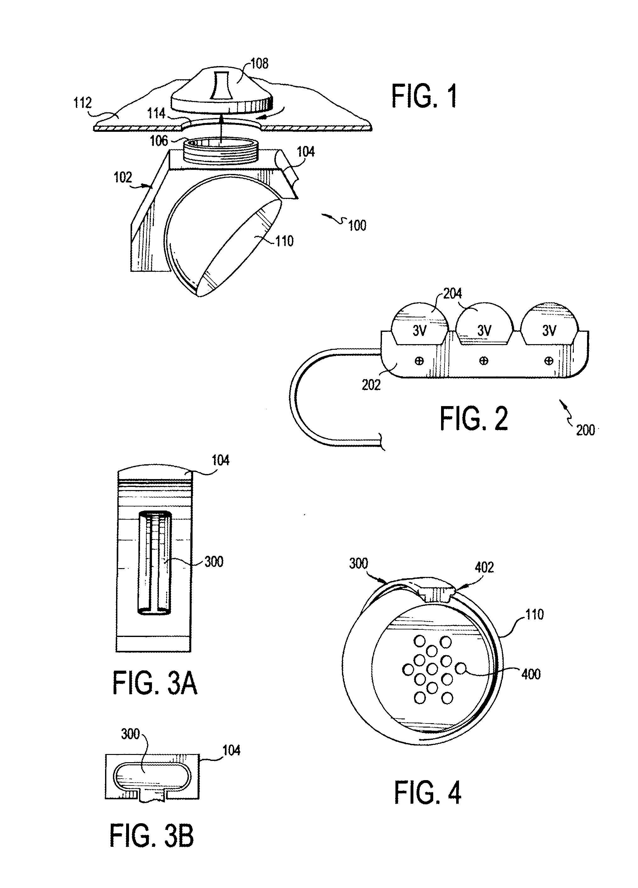 Personal recording, illuminating, and data transmitting apparatus