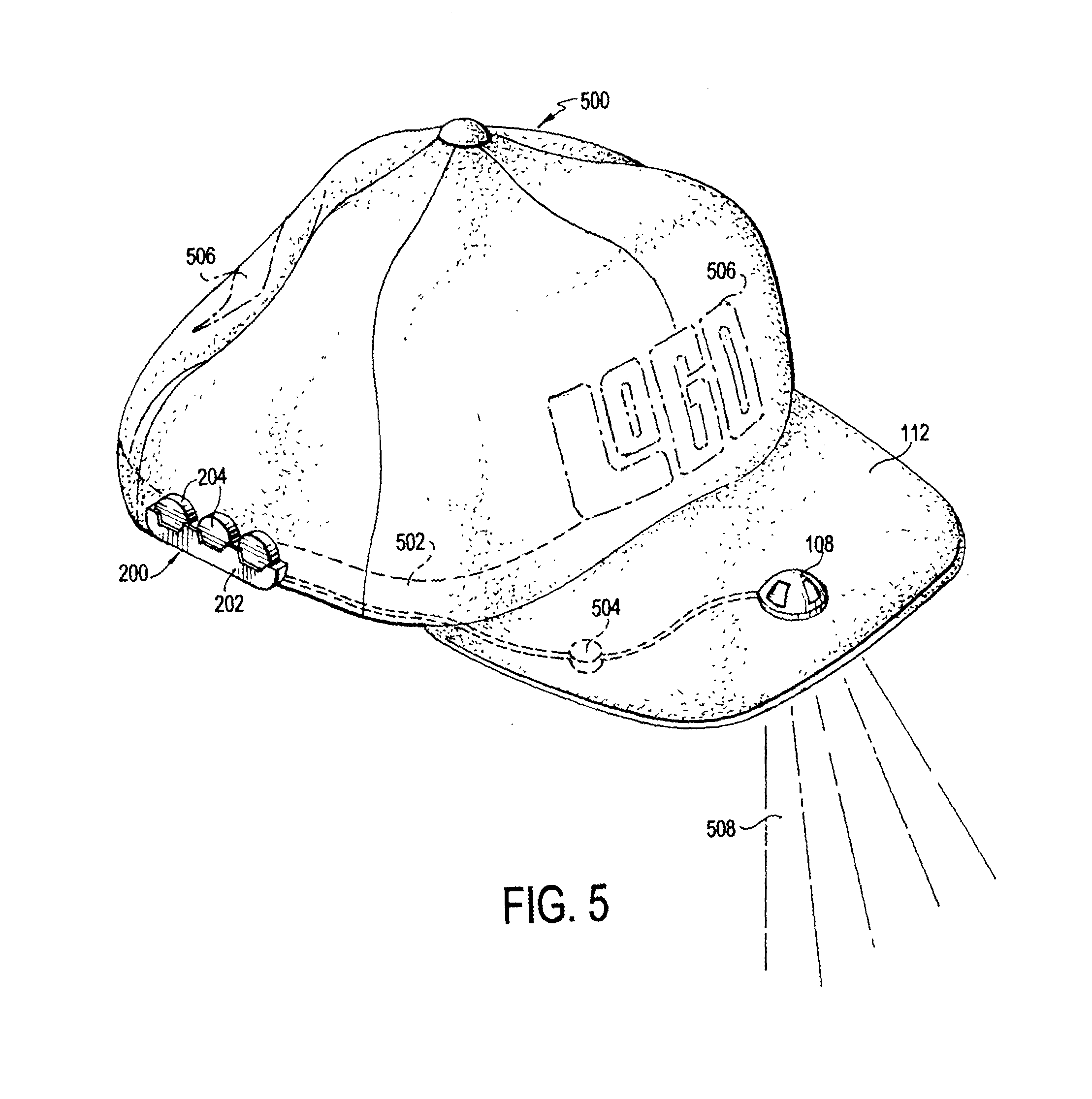 Personal recording, illuminating, and data transmitting apparatus