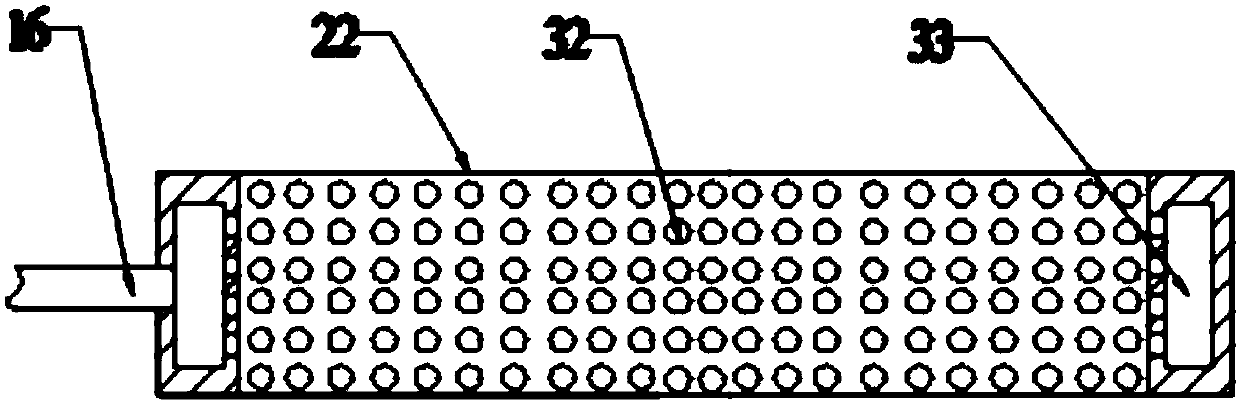 Crushing and drying device of feeds