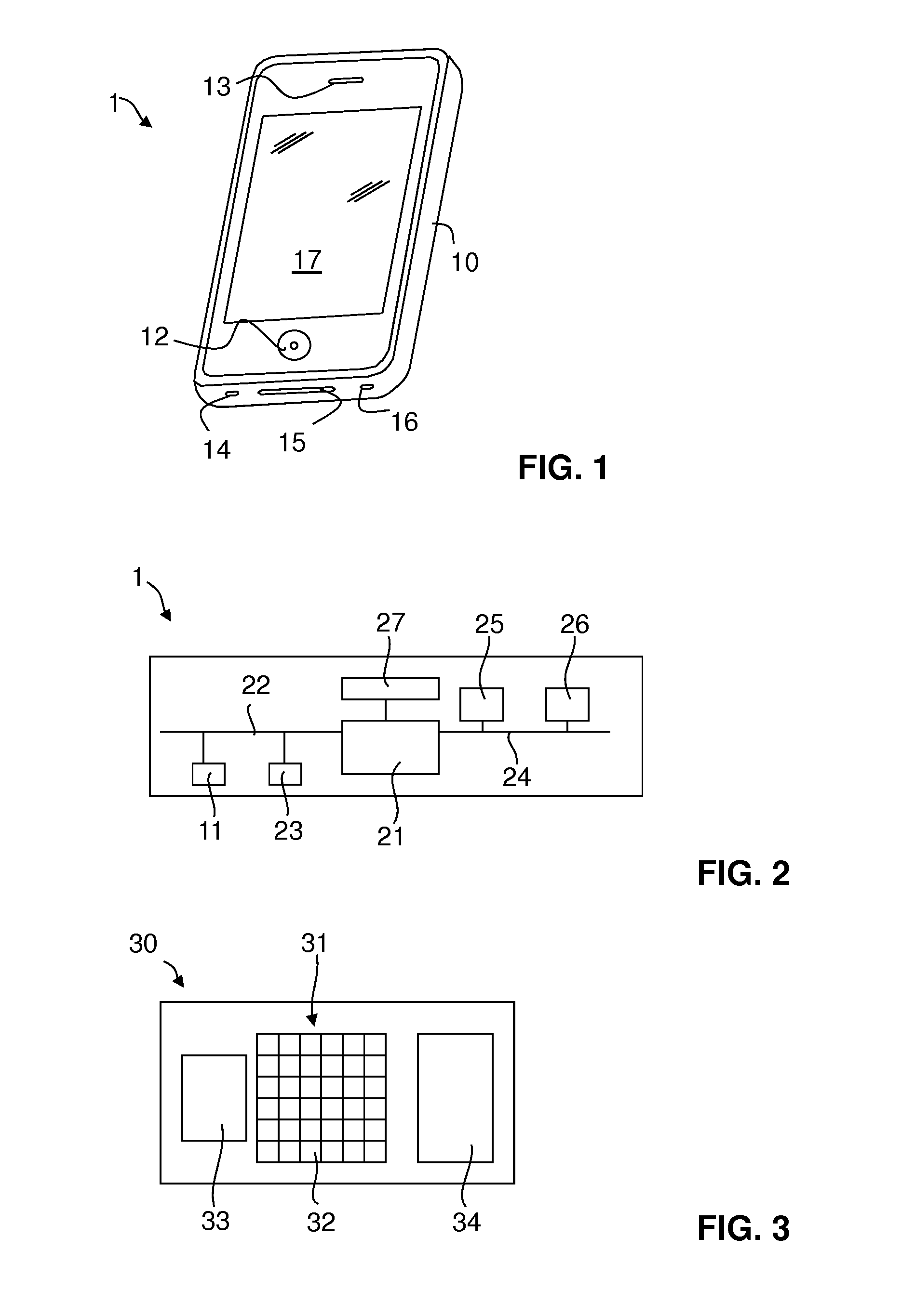 Calibration of a chemical sensor in a portable electronic device