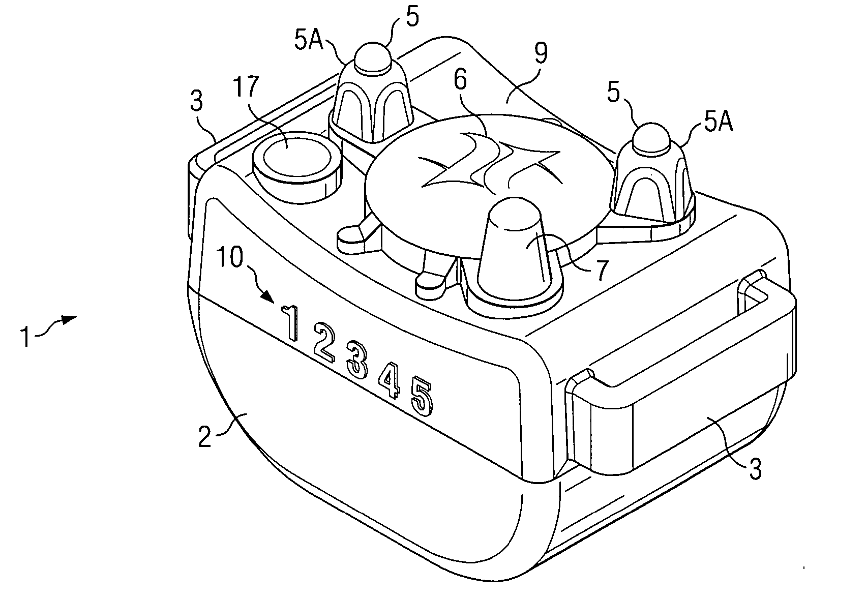 Synchronized primary winding current shunting technique for controlling electro-stimulus level