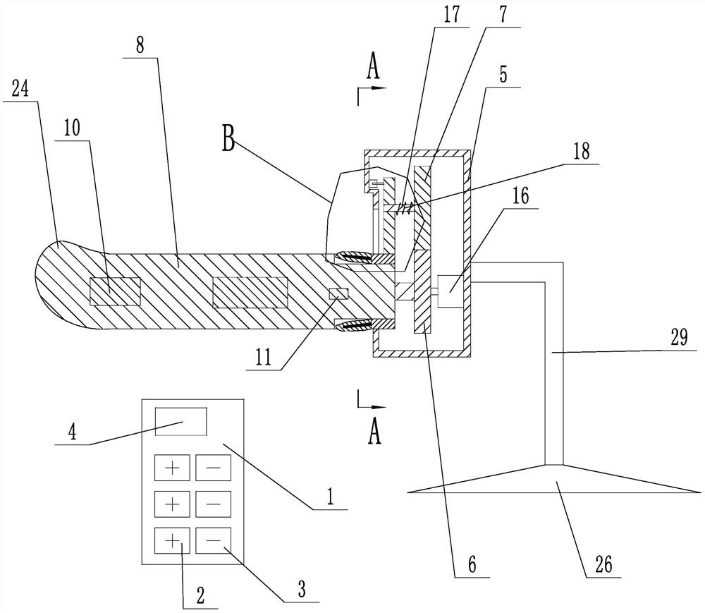 Vibration adjusting device based on contact surface and vibration adjusting method