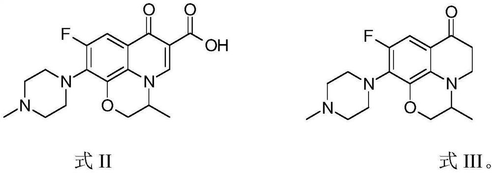 Isorcryptolepine analogue prepared by taking ofloxacin as raw material, and preparation method and application thereof