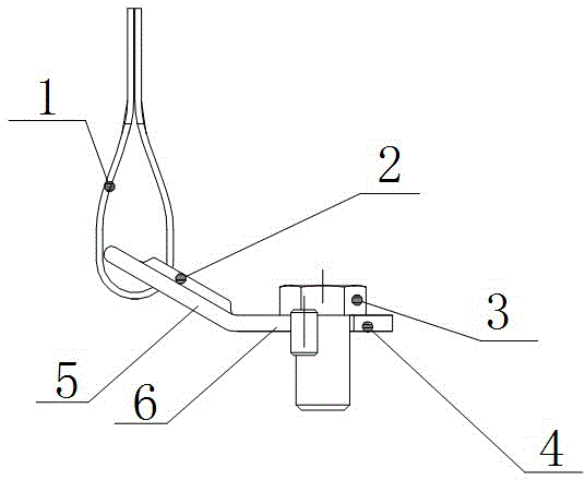 Single end strip of automobile safety belt and preparation method thereof