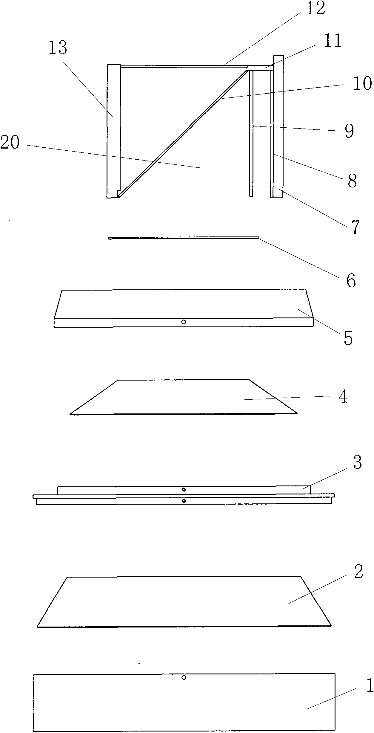 Coaxial lighting AOI light source device