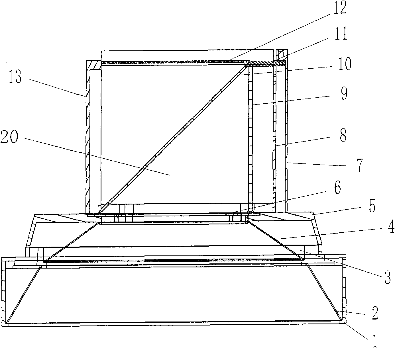 Coaxial lighting AOI light source device