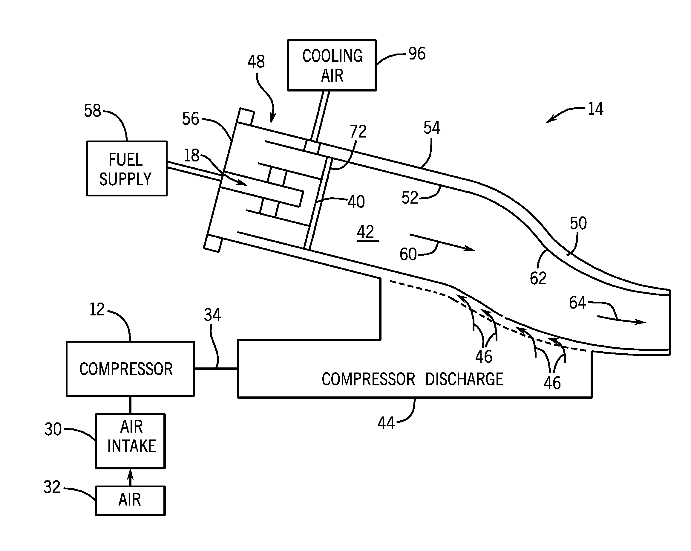 Effusion plate using additive manufacturing methods