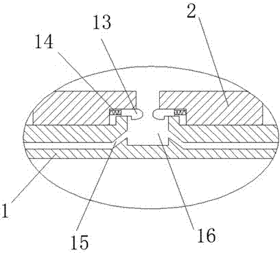 Air conditioner fin cold-punching die capable of preventing waste material jumping