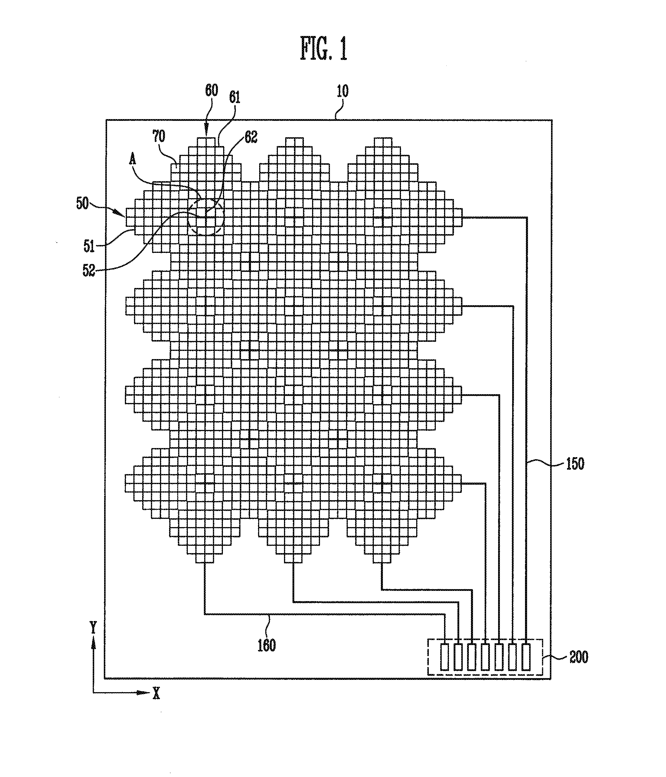 Flexible touch screen panel